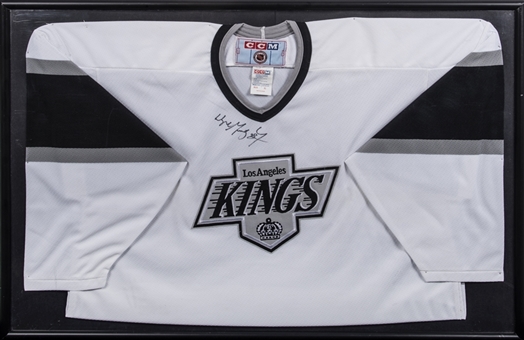 1980s Circa Wayne Gretzky Signed Los Angeles Kings Jersey (Beckett PreCert)